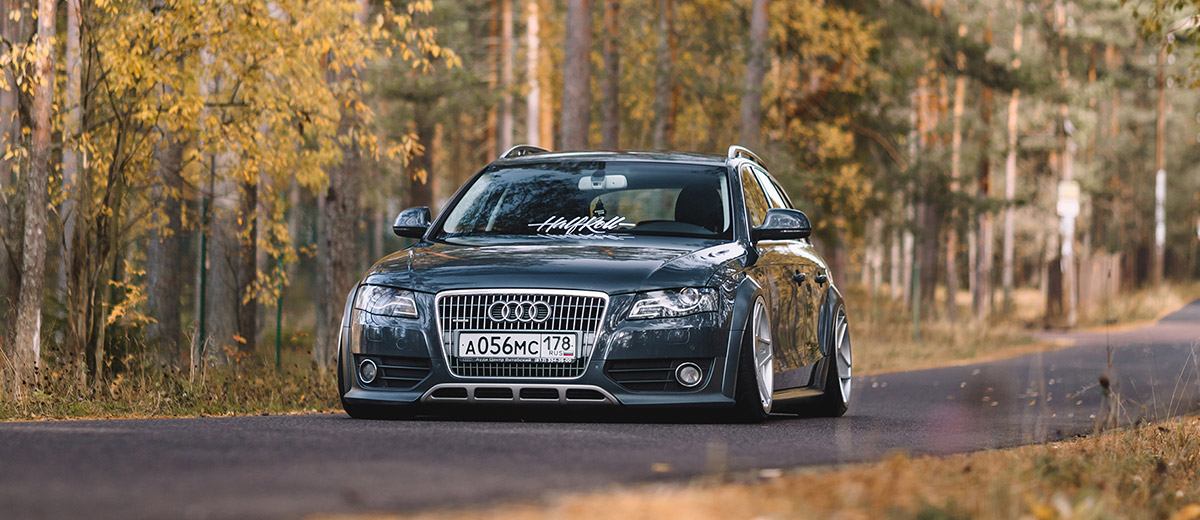 Audi A4 Allroad Stance Desde Rusia Miedo A Las Alturas