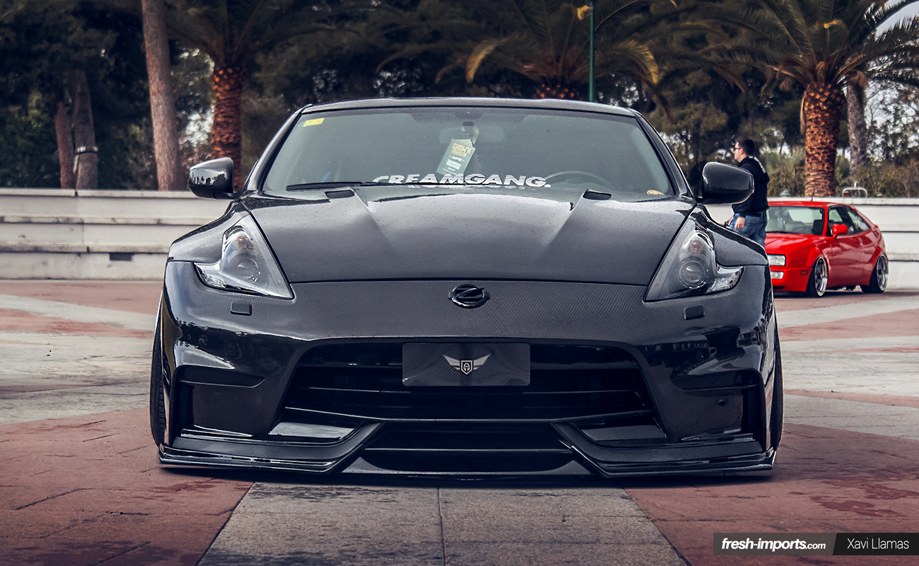 Nissan 370z carbon fiber stance 